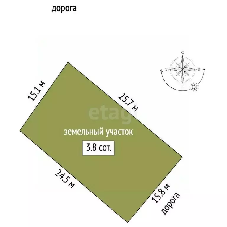 Участок в Ростовская область, Мясниковский район, Краснокрымское ... - Фото 1