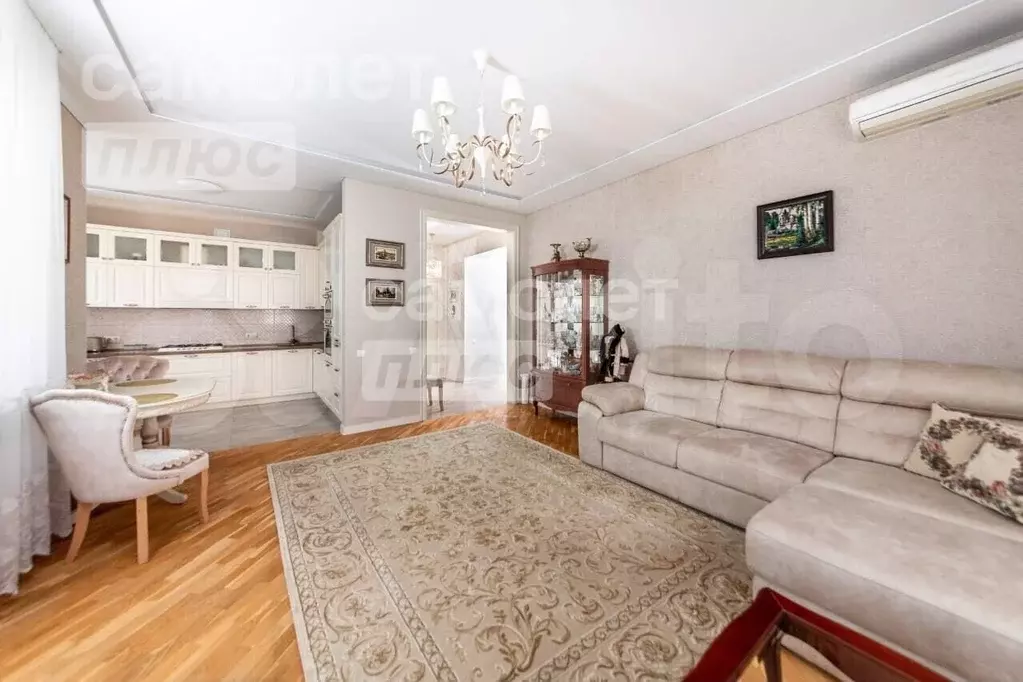 3-к. квартира, 84 м, 3/4 эт. - Фото 1
