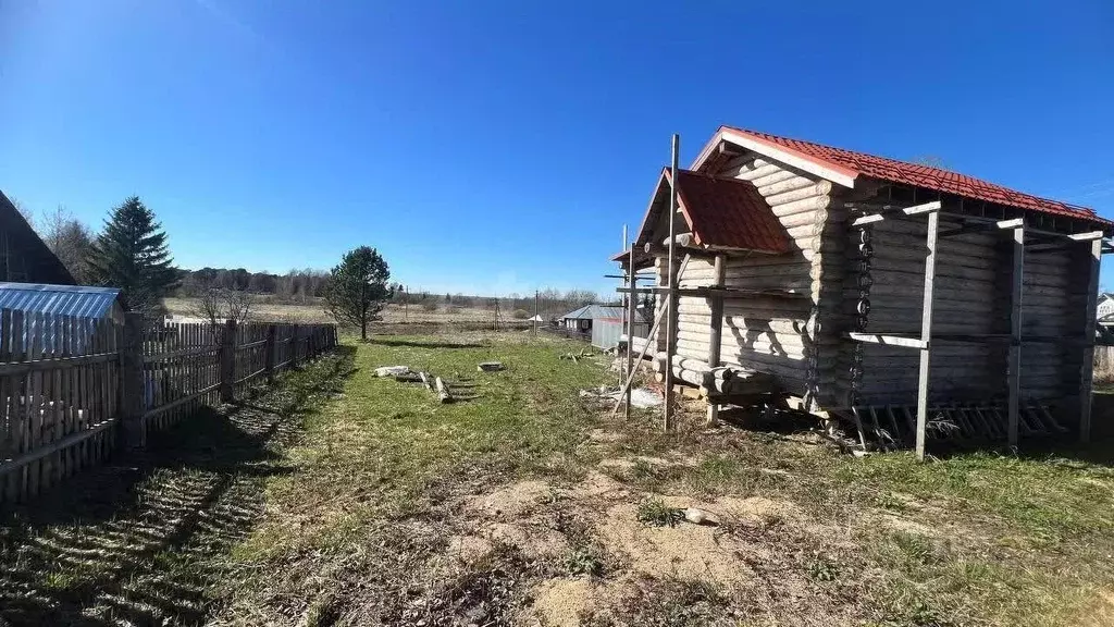 Дом в Вологодская область, Грязовецкий муниципальный округ, д. Большое ... - Фото 1