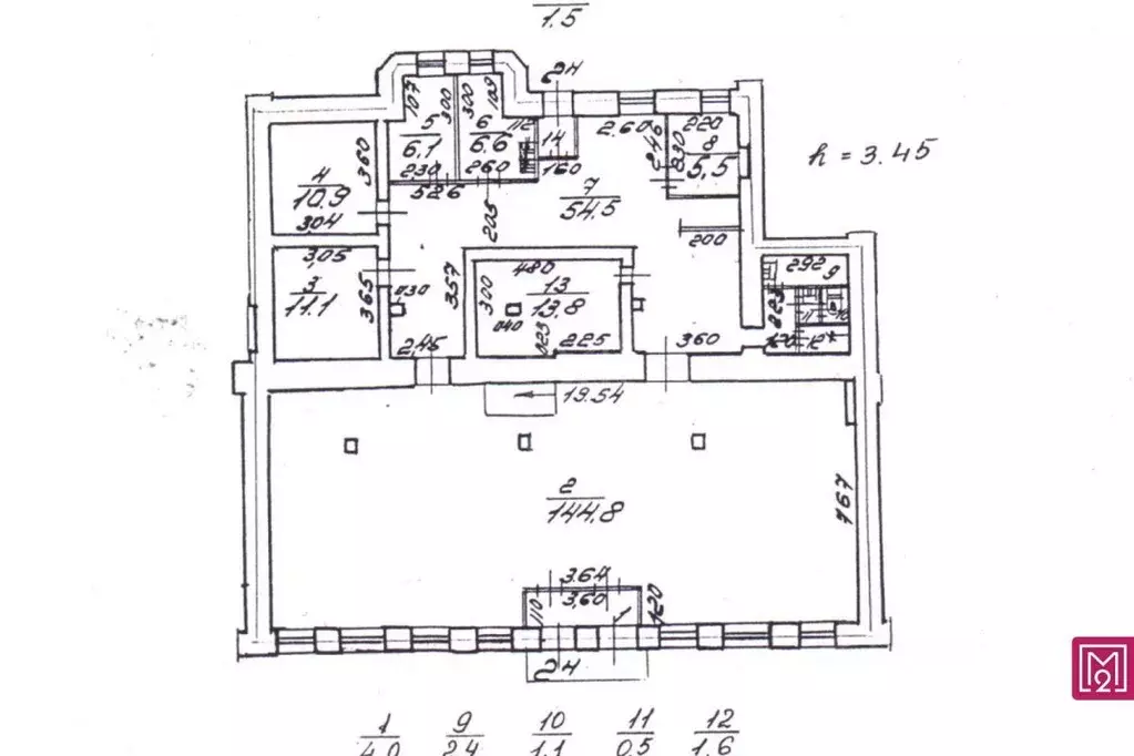 Помещение свободного назначения в Санкт-Петербург просп. Средний ... - Фото 2