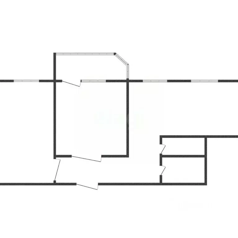 2-к кв. Курская область, Курск Рябиновая ул., 26А (52.8 м) - Фото 1