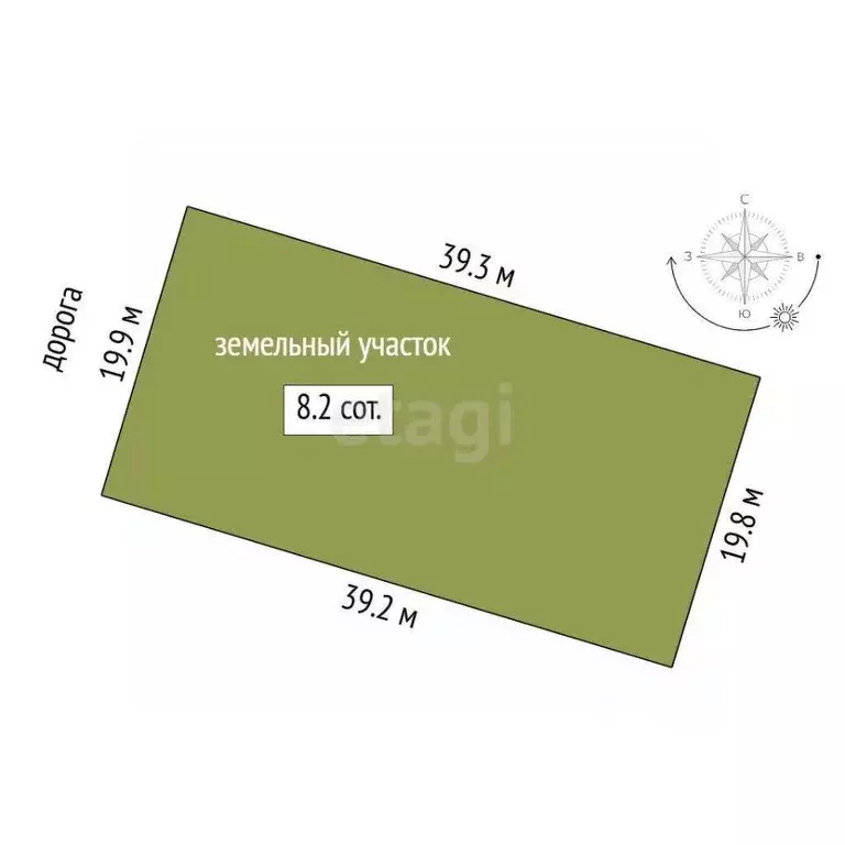Участок в Тюменская область, Тюменский муниципальный округ, с. Кулига, ... - Фото 2