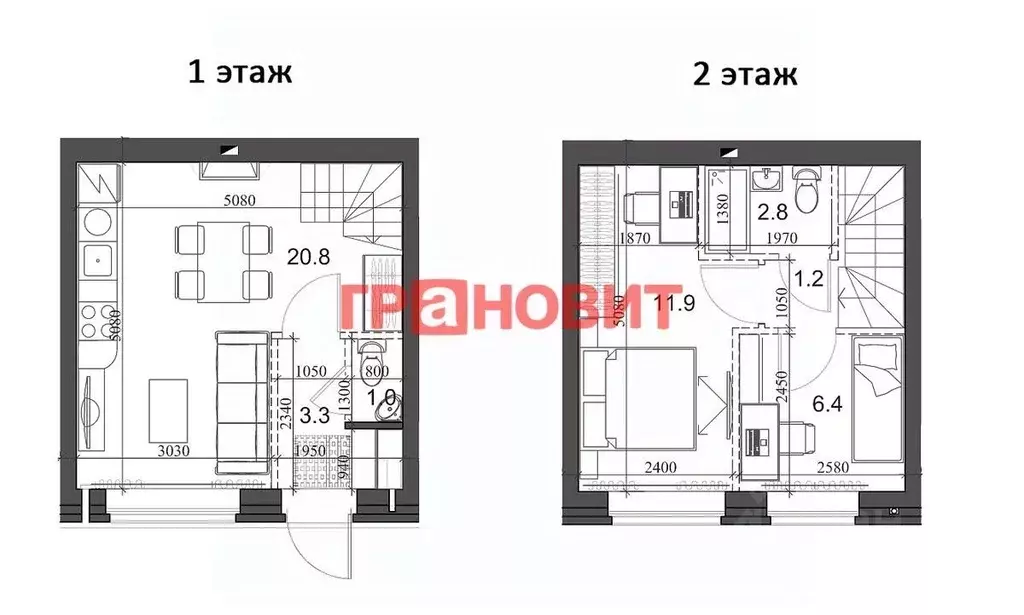 Таунхаус в Новосибирская область, Новосибирский район, Мичуринский ... - Фото 1
