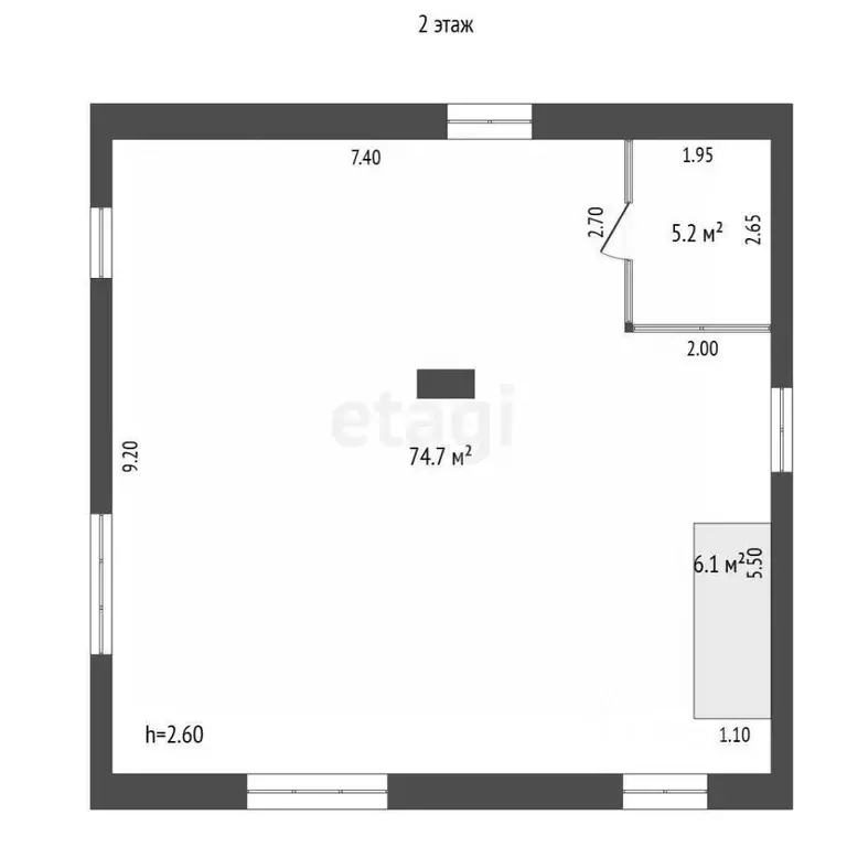 Офис в Марий Эл, Морки городское поселение, Морки пгт ул. ... - Фото 2