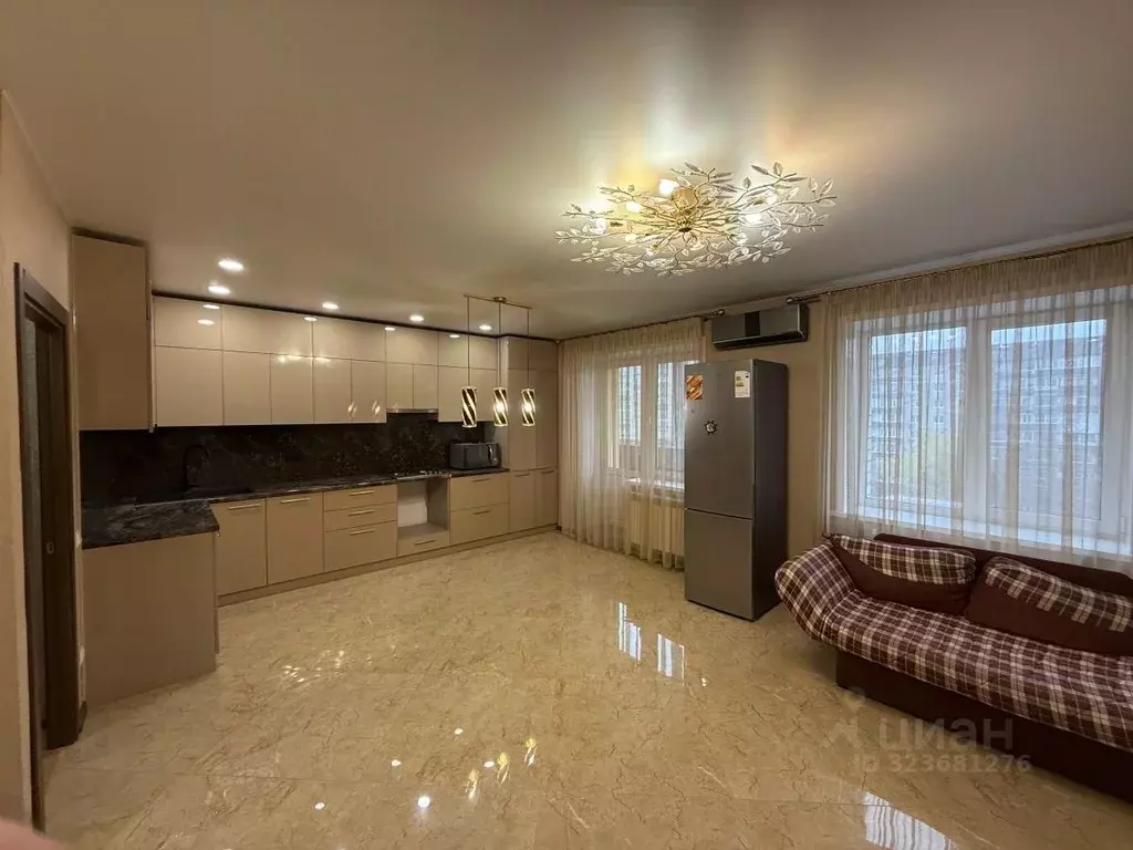 2-к кв. Тамбовская область, Тамбов Пролетарская ул., 158 (69.3 м) - Фото 1