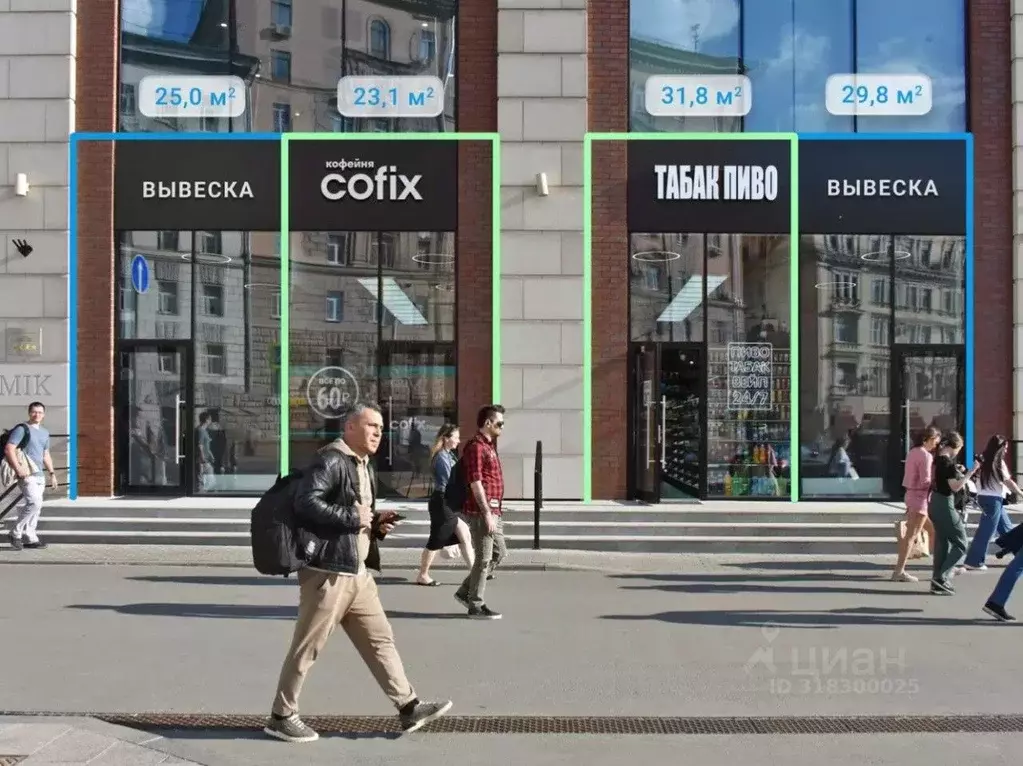 Помещение свободного назначения в Москва Кожевническая ул., 4 (29 м) - Фото 0