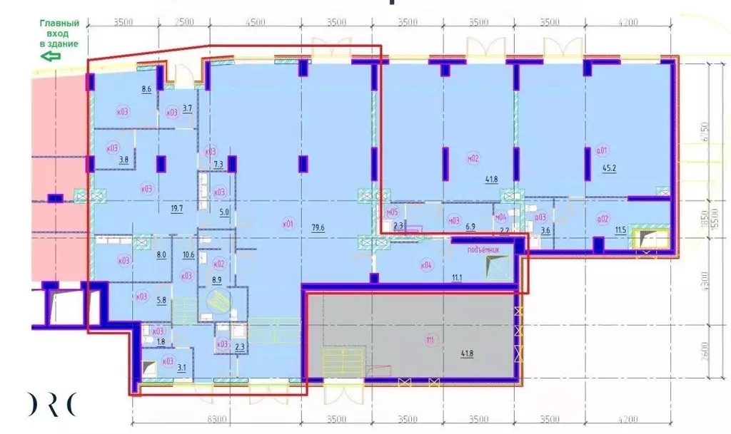 Помещение свободного назначения в Москва 1-й Красносельский пер., 15 ... - Фото 2