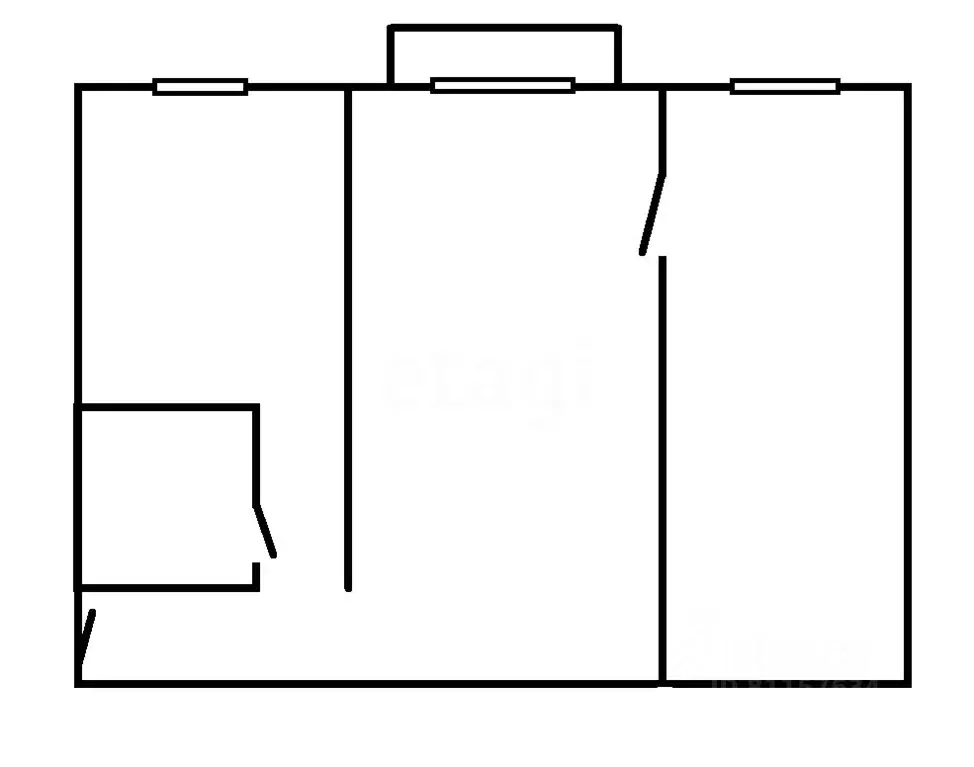 2-к кв. Иркутская область, Ангарск 11-й мкр, 8 (46.0 м) - Фото 2