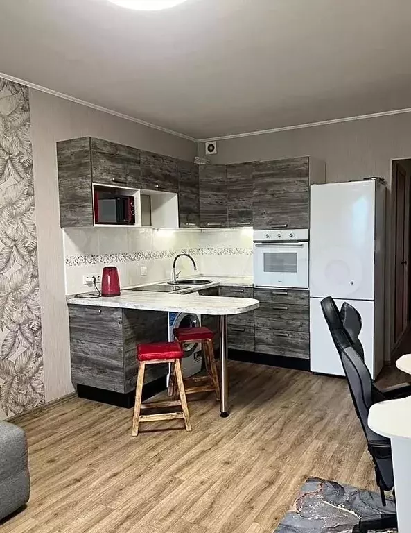 1-к. квартира, 44,6 м, 3/16 эт. - Фото 1