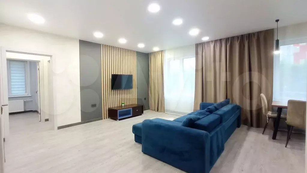 3-к. квартира, 71 м, 1/9 эт. - Фото 1