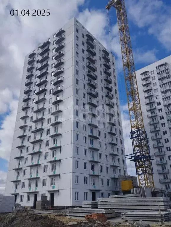 1-к. квартира, 34,2 м, 16/16 эт. - Фото 1
