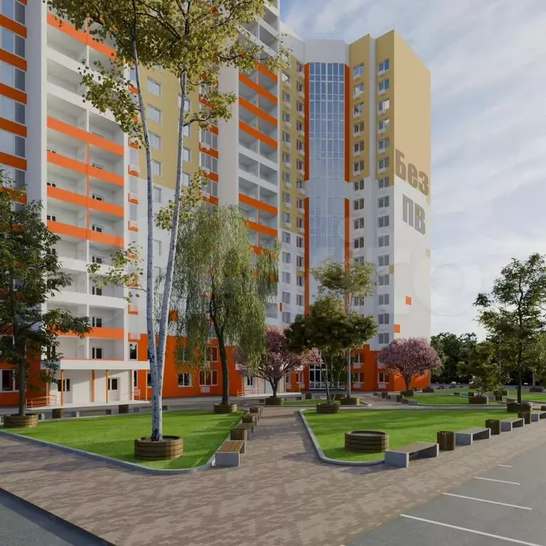 1-к. квартира, 36 м, 5/5 эт. - Фото 1