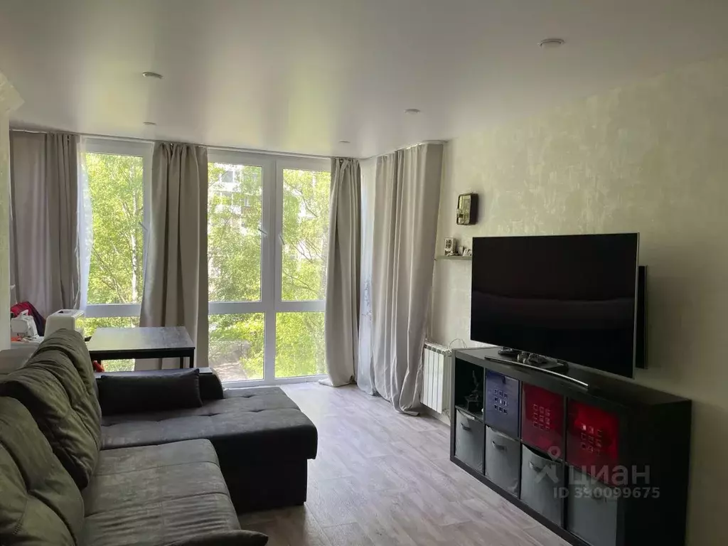 2-к кв. Санкт-Петербург ул. Кораблестроителей, 23К2 (52.0 м) - Фото 2