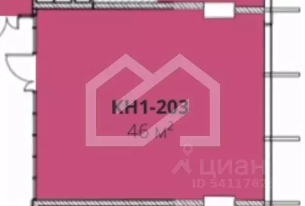 Торговая площадь в Москва ул. Гастелло, 30 (46 м) - Фото 2