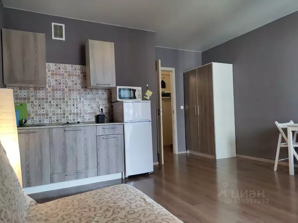 Студия Санкт-Петербург ул. Вадима Шефнера, 12к1 (35.0 м) - Фото 1