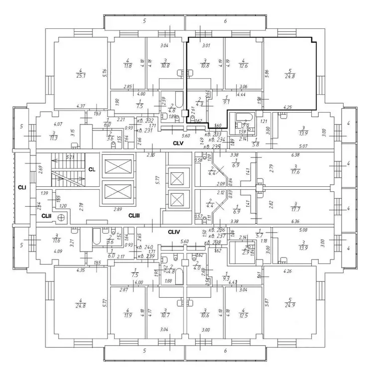 2-к кв. Красноярский край, Красноярск Караульная ул., 39 (61.6 м) - Фото 1