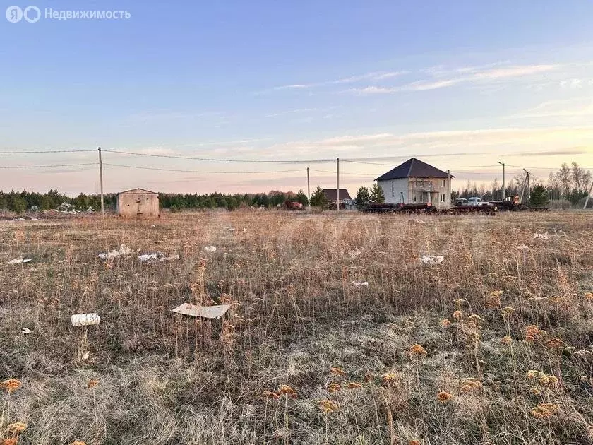 Участок в Тюменский район, деревня Елань (8 м) - Фото 1