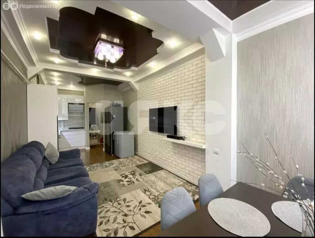 3-комнатная квартира: Анапа, улица Лермонтова, 116 (72.9 м) - Фото 2