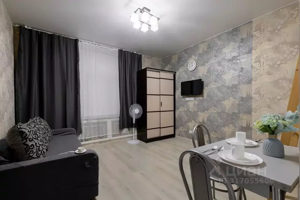 Студия Санкт-Петербург ул. Севастьянова, 1 (22.0 м) - Фото 1