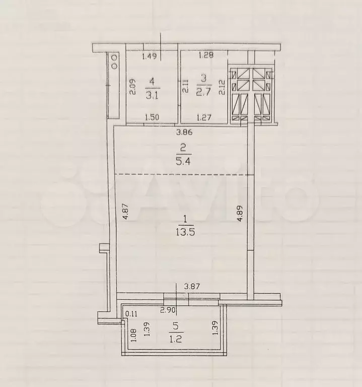 Квартира-студия, 24,7 м, 13/20 эт. - Фото 0