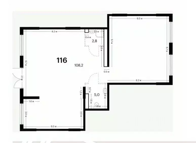 Помещение свободного назначения в Санкт-Петербург ул. Тосина, 1к1 (60 ... - Фото 1