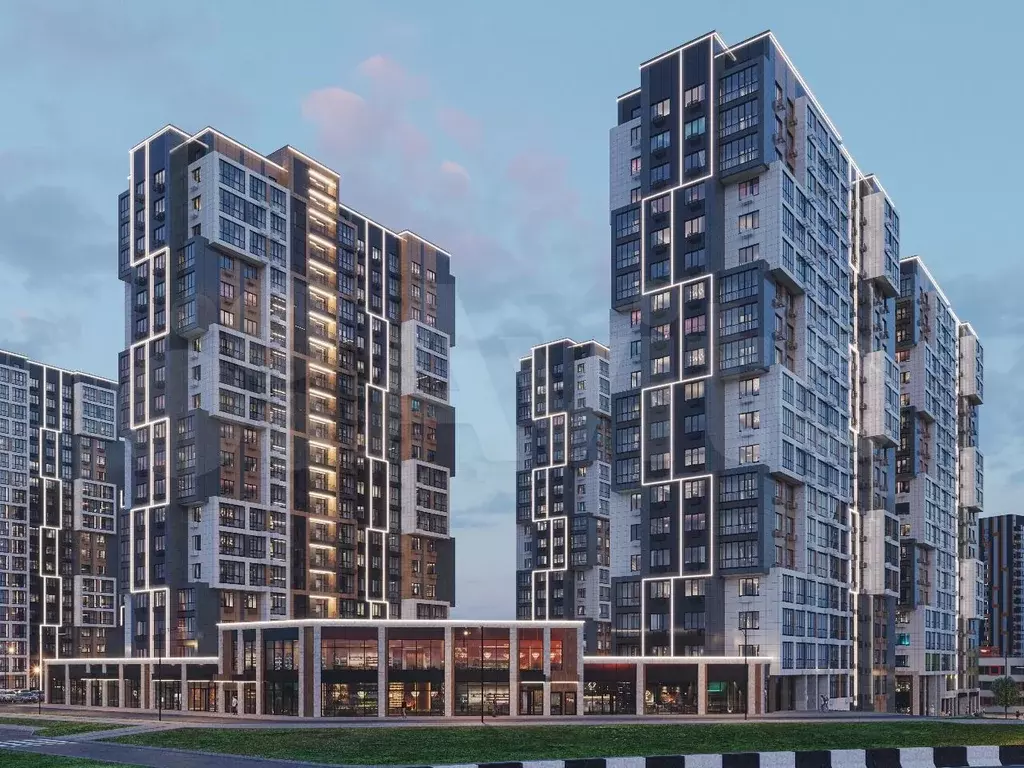 Квартира-студия, 24,6 м, 11/19 эт. - Фото 1