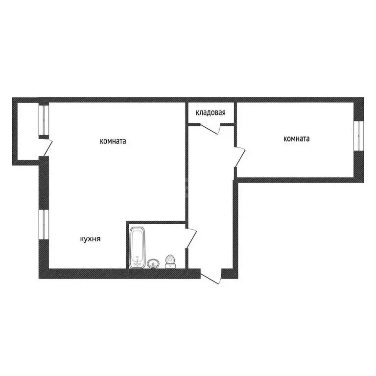 2-комнатная квартира: Кириши, проспект Героев, 3 (50.4 м) - Фото 1