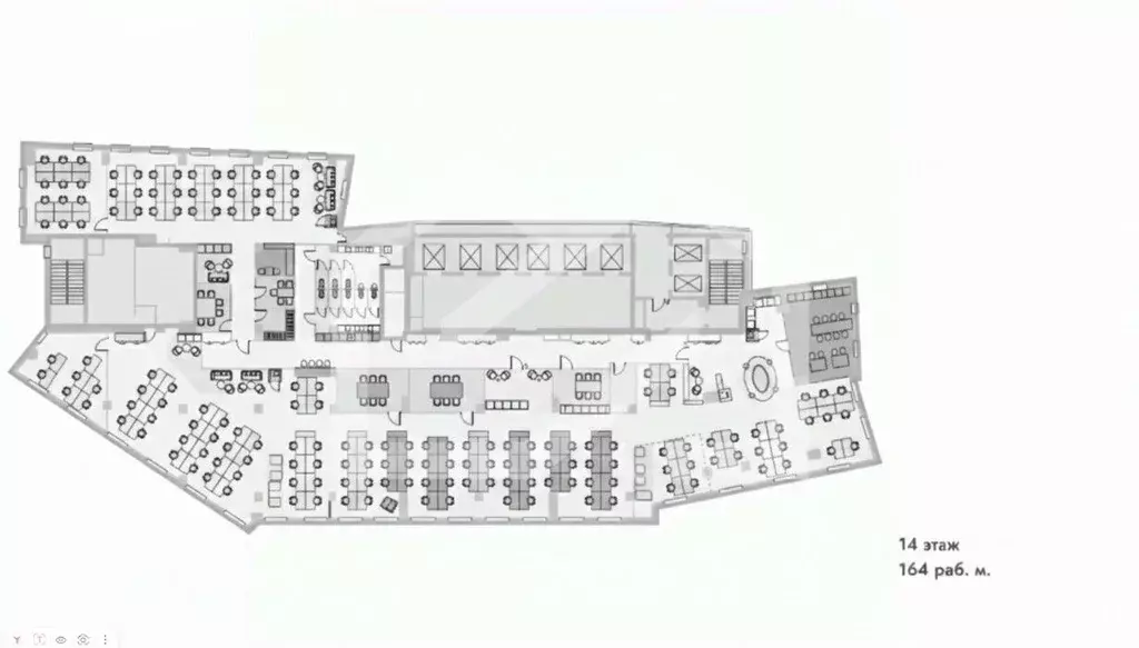 Помещение свободного назначения в Москва ул. Сущевский Вал, 18 (3924 ... - Фото 2