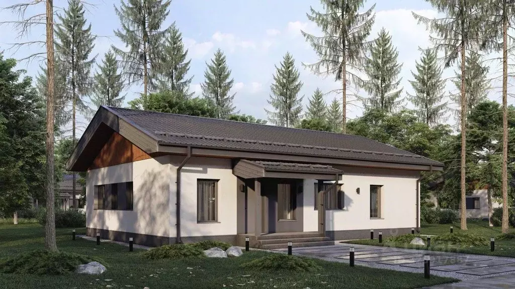 Коттедж в Ленинградская область, Всеволожский район, Куйвозовское ... - Фото 1