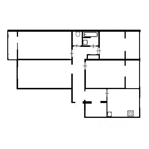 4-к кв. Нижегородская область, Нижний Новгород ул. Генерала Зимина, 20 ... - Фото 1