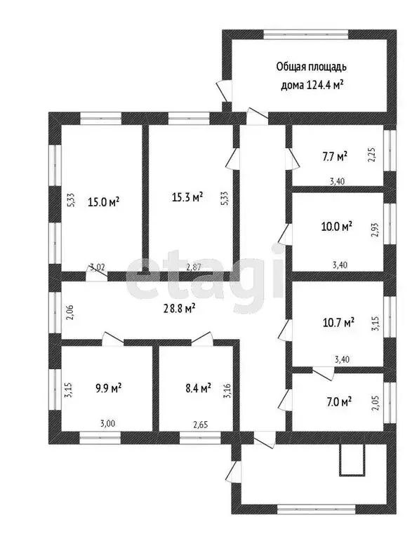 Дом в село Сары-Чумыш, Советская улица (124.4 м) - Фото 1