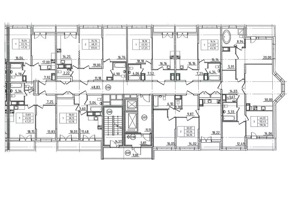 3-к кв. Санкт-Петербург бул. Головнина, 3к1 (119.0 м) - Фото 2