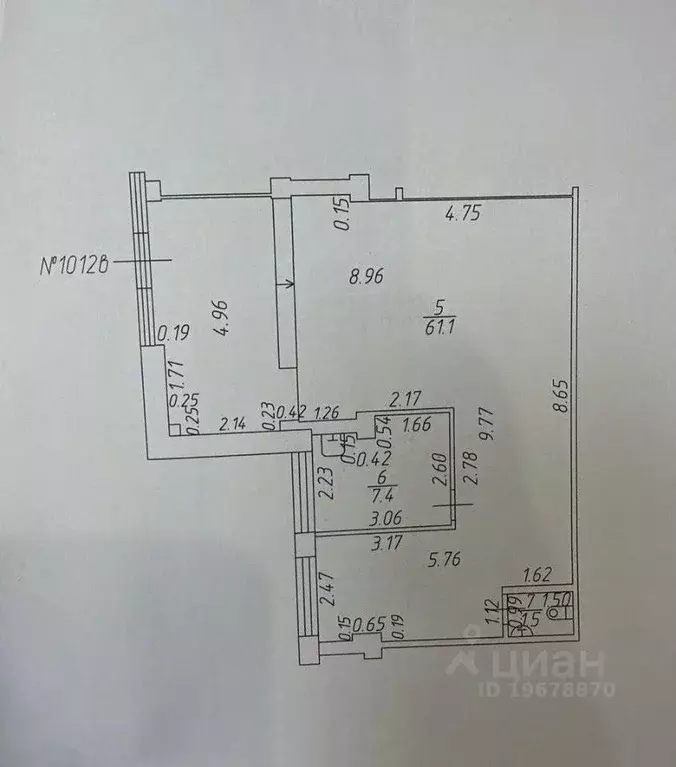 Помещение свободного назначения в Татарстан, Набережные Челны ул. ... - Фото 2