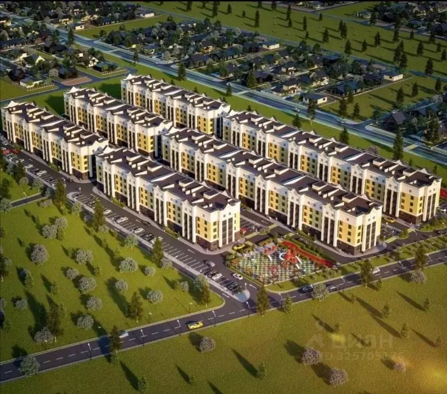 1-к кв. Ставропольский край, Ессентуки ул. Имени Рыбникова, 20 (52.1 ... - Фото 1