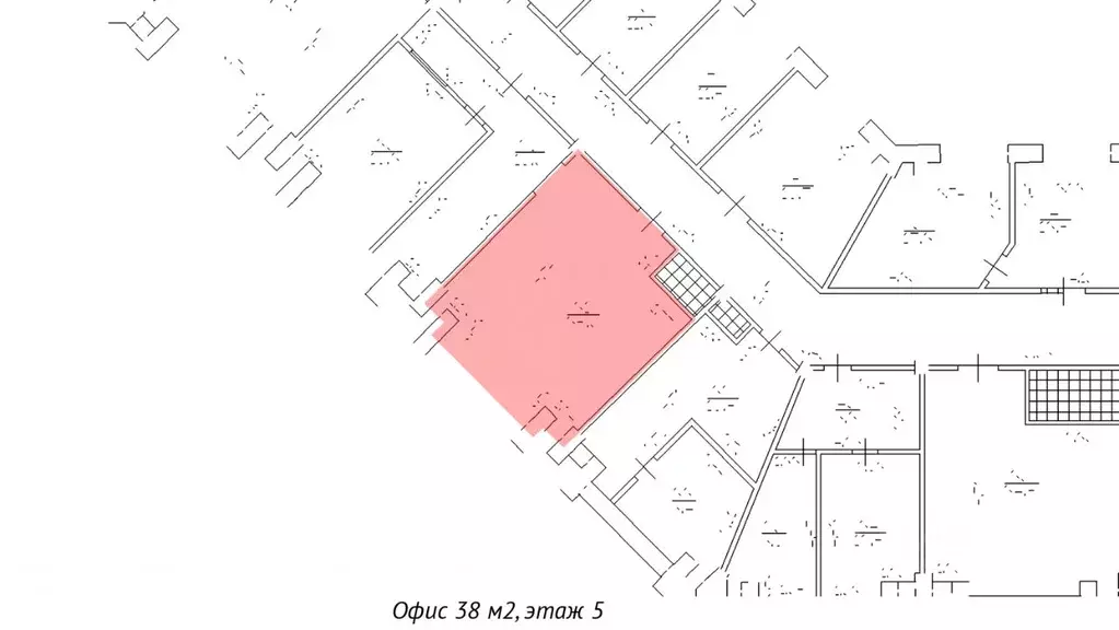 Офис в Санкт-Петербург пл. Конституции, 2 (38 м) - Фото 2