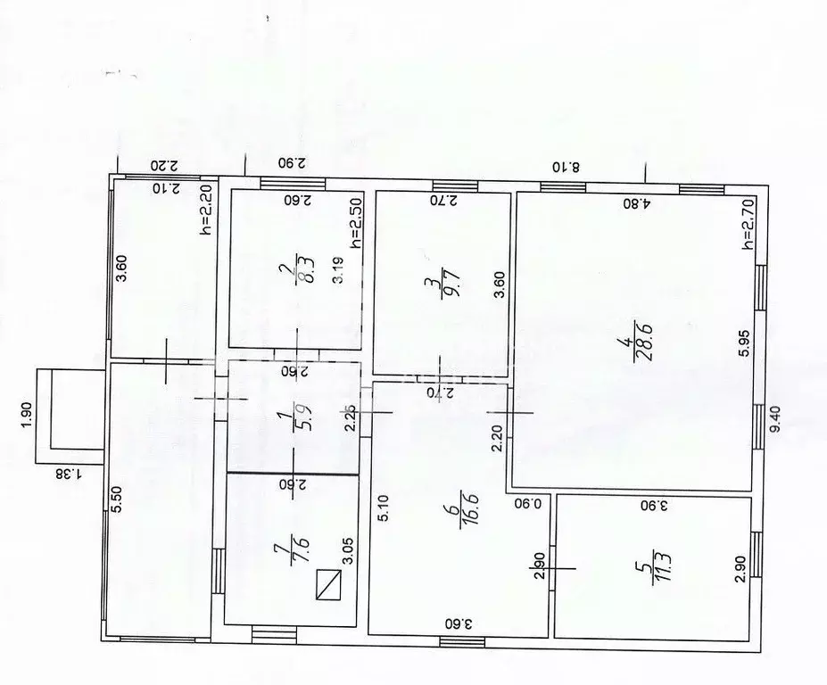 Дом в Ханты-Мансийский АО, Ханты-Мансийск ул. Чкалова, 8 (88 м) - Фото 1