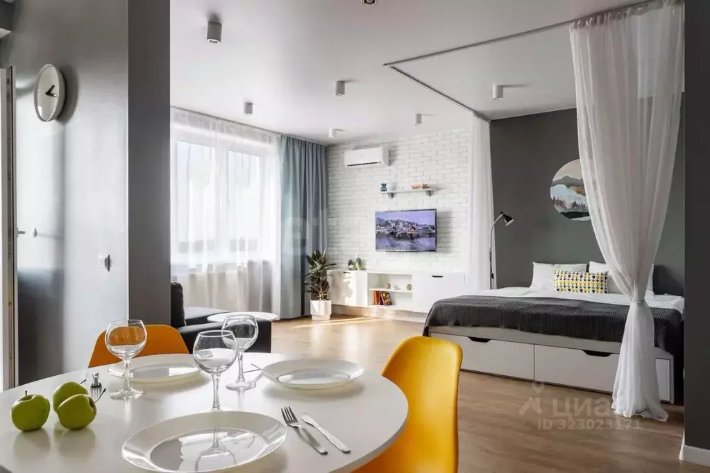 Студия Калининградская область, Калининград ул. Маршала Баграмяна, 36 ... - Фото 1