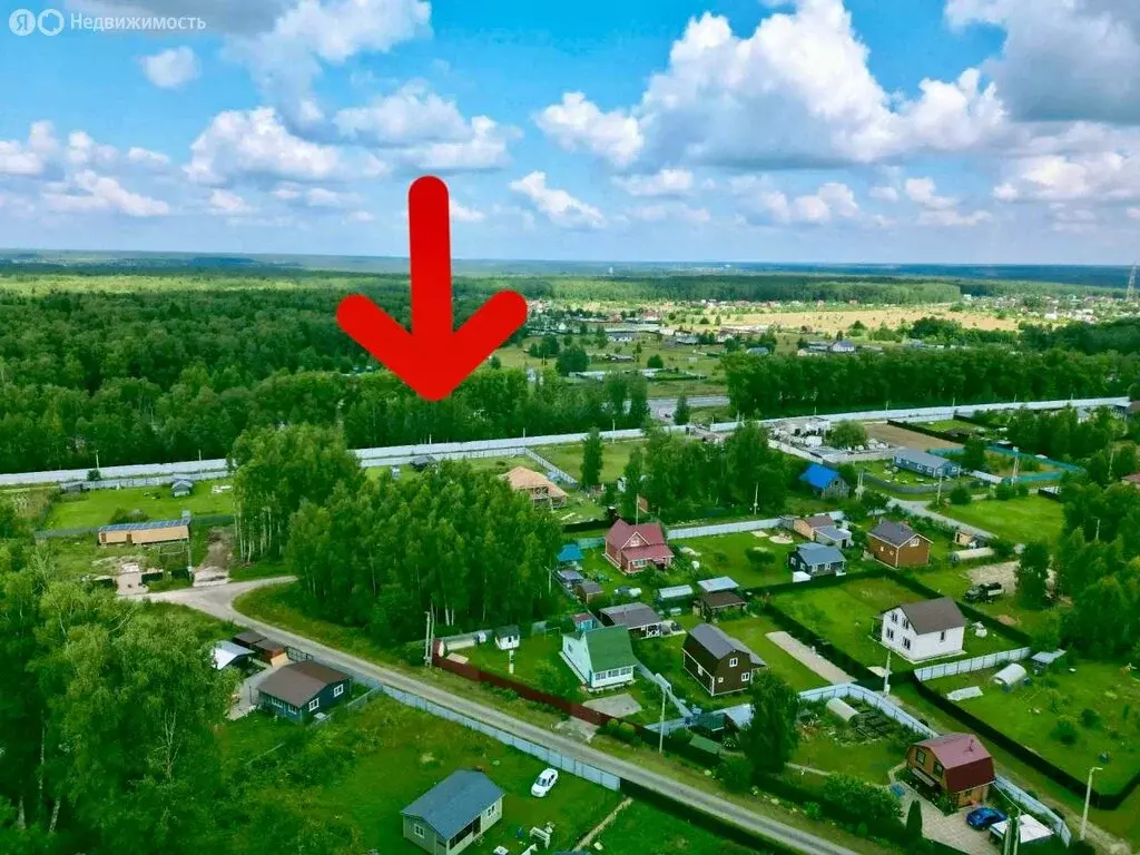 Участок в Московская область, городской округ Серпухов, ДНТ Лесное ... - Фото 2
