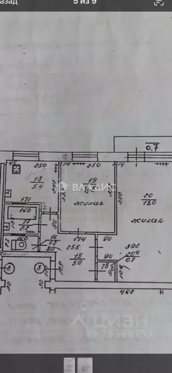 2-к кв. Калининградская область, Светлый Молодежная ул., 1 (41.0 м) - Фото 2