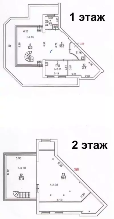 5-к кв. Москва Минская ул., 1ГК1 (310.0 м) - Фото 1