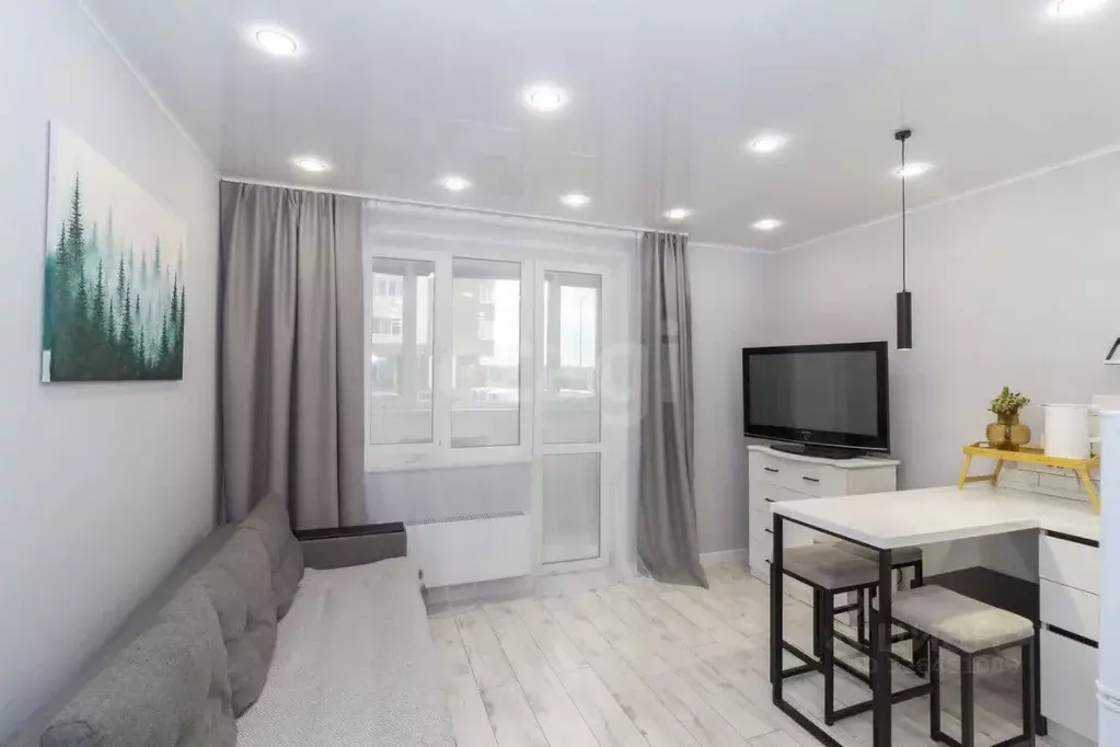 Студия Тюменская область, Тюмень ул. Фармана Салманова, 6 (24.0 м) - Фото 1