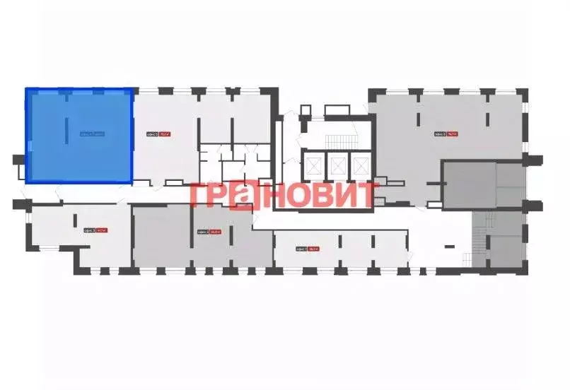 Офис в Новосибирская область, Новосибирск Промышленная ул., 7 (69 м) - Фото 1