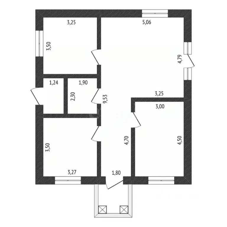 Дом в Амурская область, Благовещенский район, с. Чигири  (90 м) - Фото 2