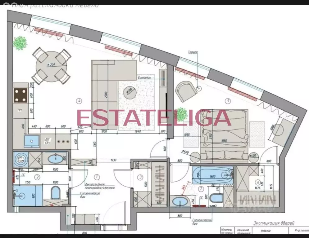 2-комнатная квартира: Москва, улица Лобачевского, 120к1 (61 м) - Фото 1