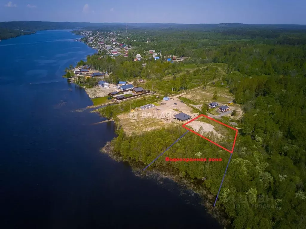 Участок в Карелия, Прионежский район, Заозерское с/пос, д. Ялгуба ул. ... - Фото 2