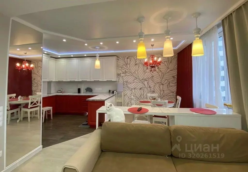 3-к кв. Нижегородская область, Нижний Новгород ул. Маршала Баграмяна, ... - Фото 2