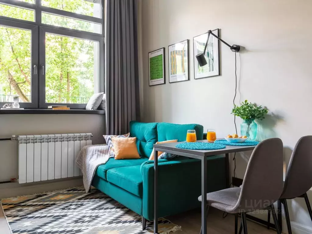 Студия Москва 2-я Рощинская ул., 10 (25.0 м) - Фото 1