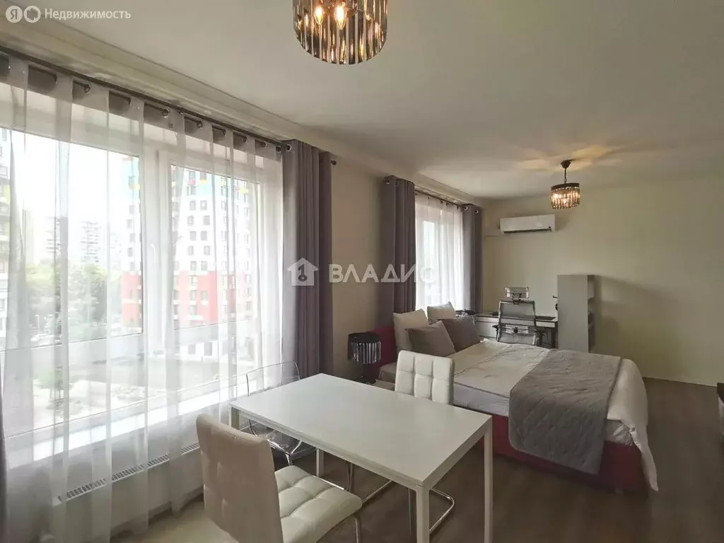 Квартира-студия: Москва, Варшавское шоссе, 141к11 (34.1 м) - Фото 1