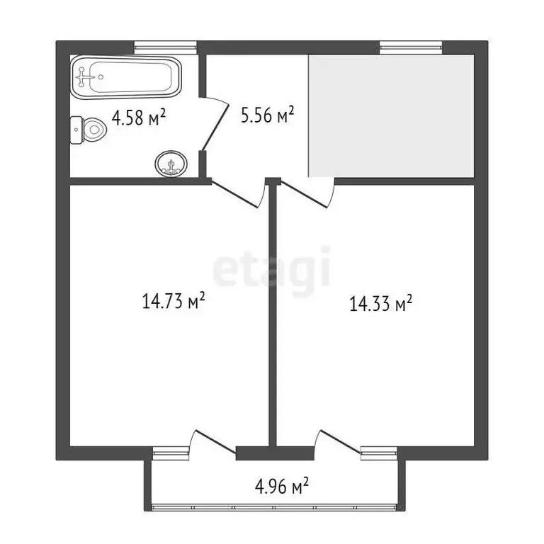 3-комнатная квартира: городской посёлок Фёдоровское, Берёзовая аллея, ... - Фото 1