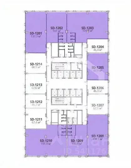 Помещение свободного назначения в Москва Дмитровский проезд, вл1Г (137 ... - Фото 2